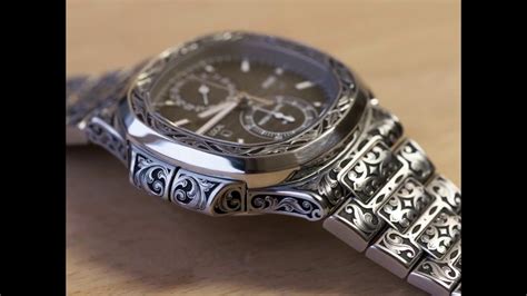 patek philippe nautilus 5990 fully hand engraved|patek 5990 for sale.